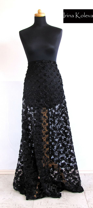 Ирина Колева Multi Collection black dress by Irina Koleva